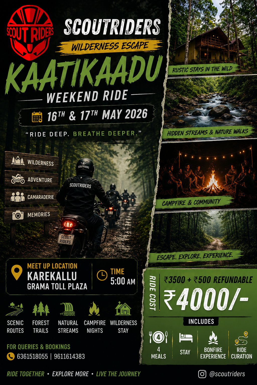 🏕️ Scoutriders Wilderness Escape